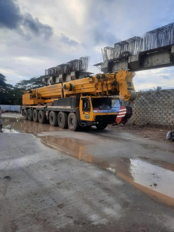 modern equipment crane hire ba