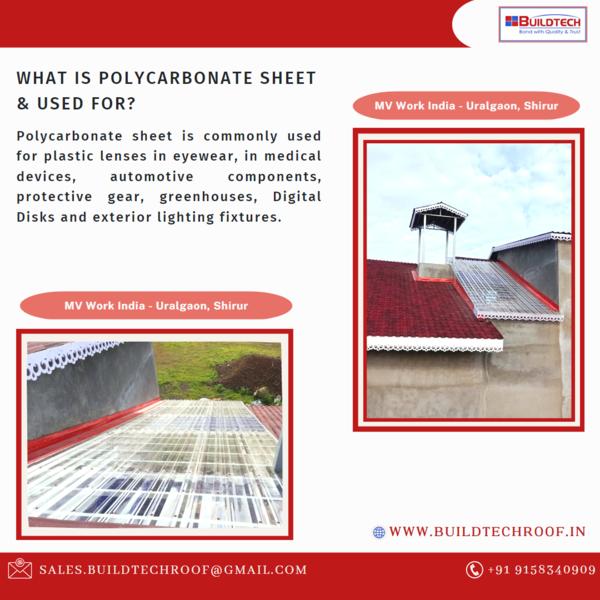 What is polycarbonate sheet & used for? P | Buildtech Group of Company ...