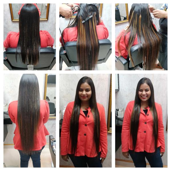 Permanent hair extensions in Coimbatore