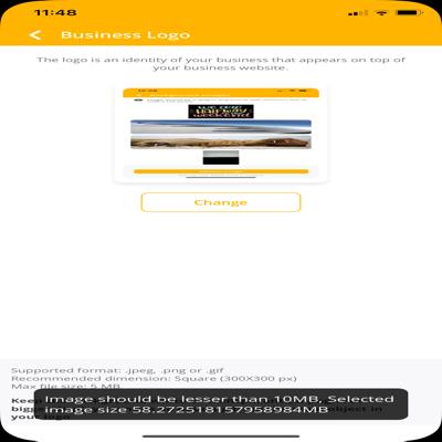 update image