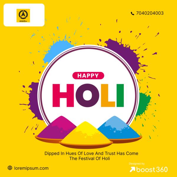 Let the brightest colours this