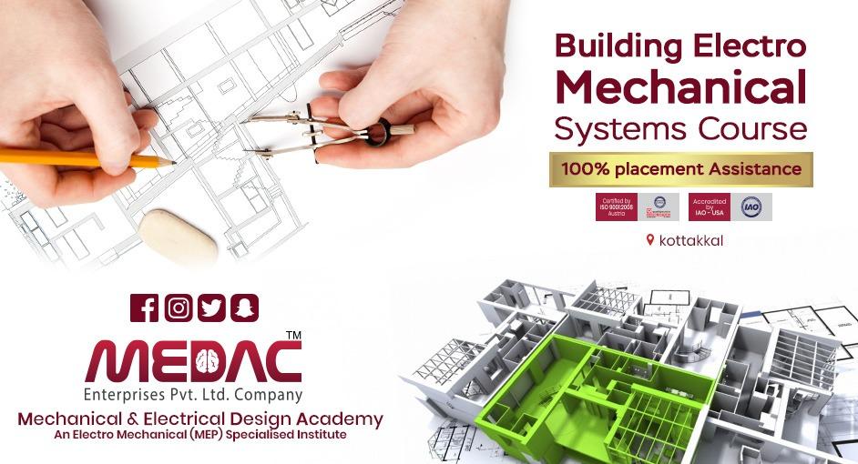 mep building electrical designing training MEDAC Mep Institute