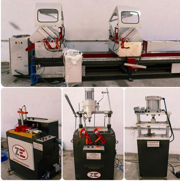 cnc double head aluminium cutt