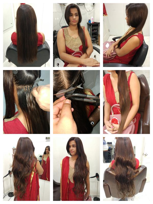 Permanent Hair Extensions in Srirangam, 