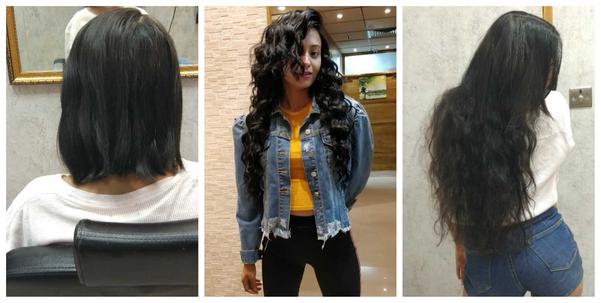 Permanent hair extensions in Dwaraka Nag