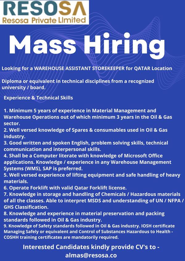 mass hiring