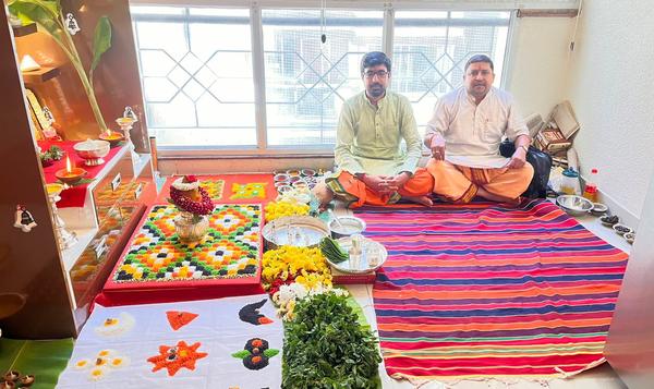 engagement pooja