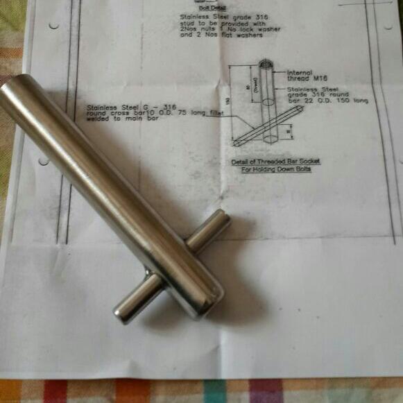 Stainless Steel Grade 316L, Made Customized Fabric