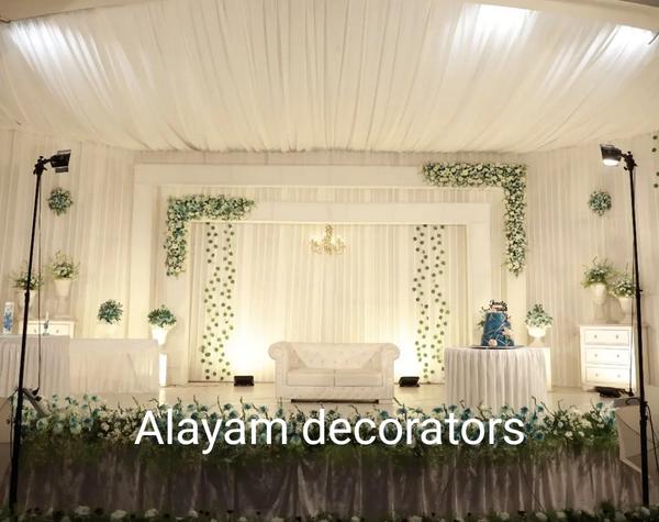 regular marriage stage decorat