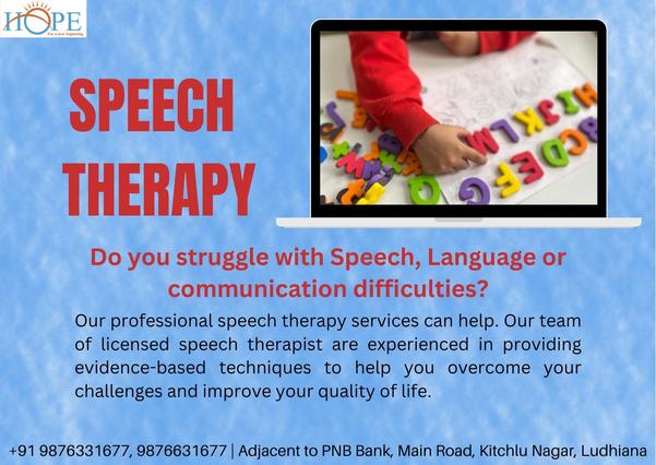 #speechtherapyinludhiana