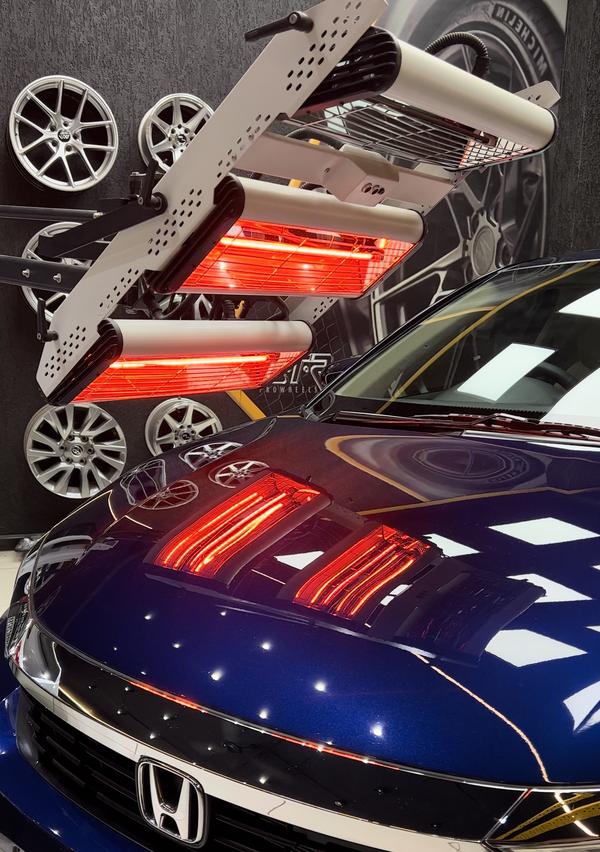 Ceramic Coating with IR curing