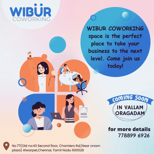 coworking space near oragadam