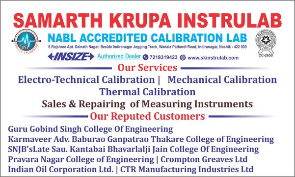 NABL ACCREDITED CALIBRATION LA