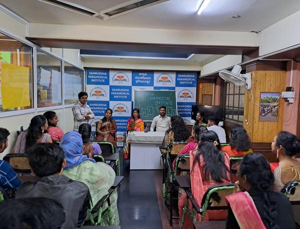 Farewell ceremony of DMLT