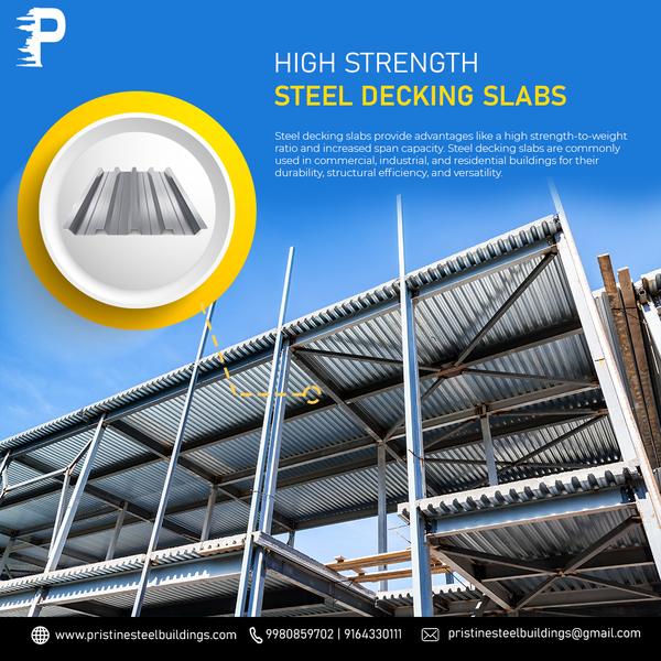 Search decking slab peb structure Pristine Steel Buildings, Bengaluru