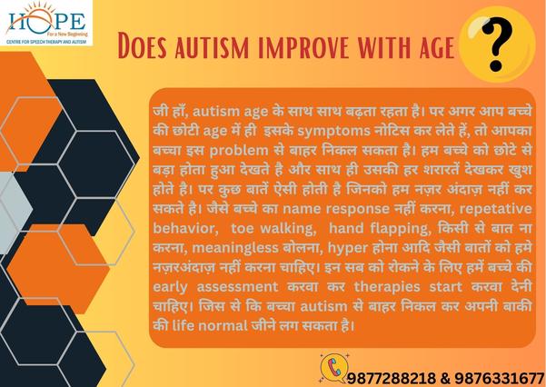 less pronounced repetitive beh