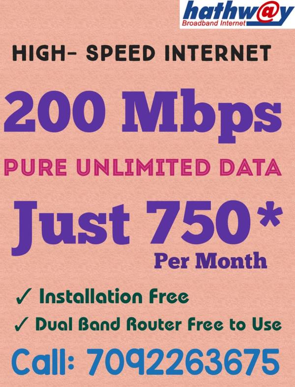 madipakkam hathway plan monthl