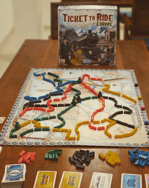 Ticket to Ride 

Embark on an 