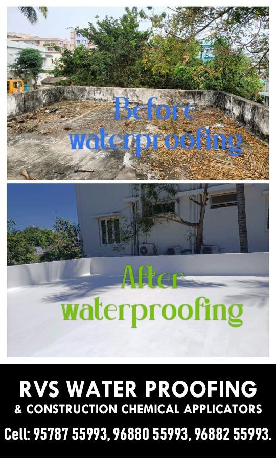 terrace waterproofing leakages