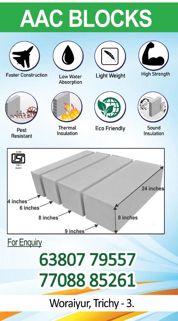 leading aac block supplier tri