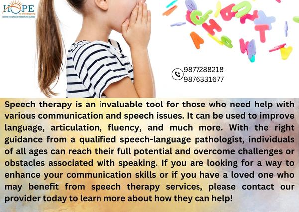speech and occupational therap