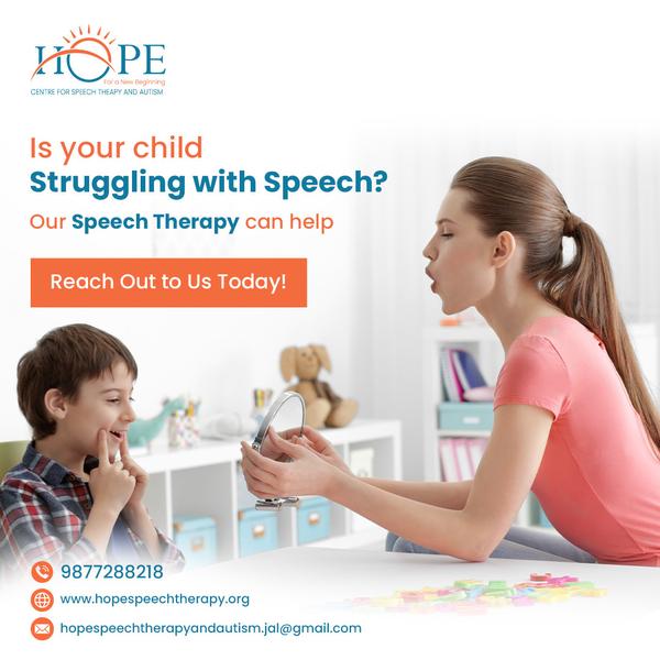 speech therapy and autism serv