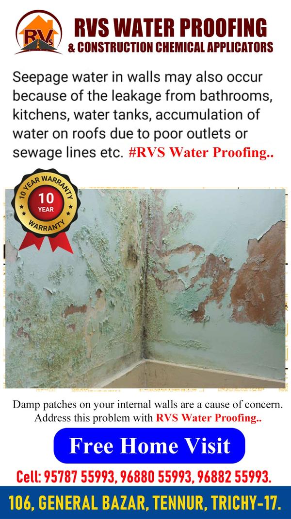 damp stains