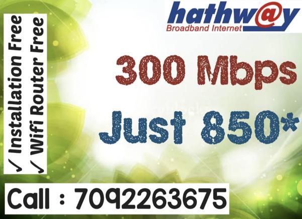 hathway fiber broadband plans