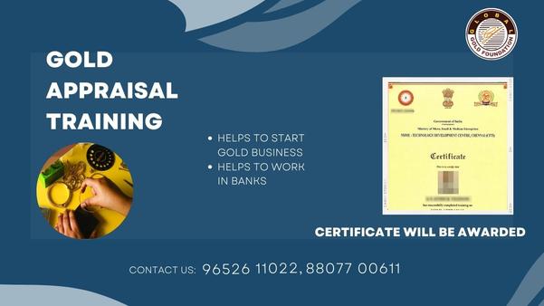 gold appraisal training traini
