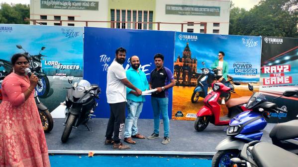 yamaha bike booking cantonment