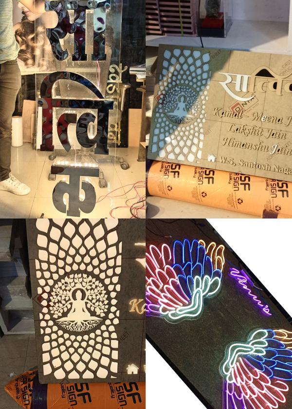 acrylic letters