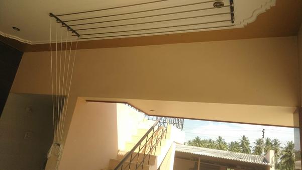 clothes drying line retractabl