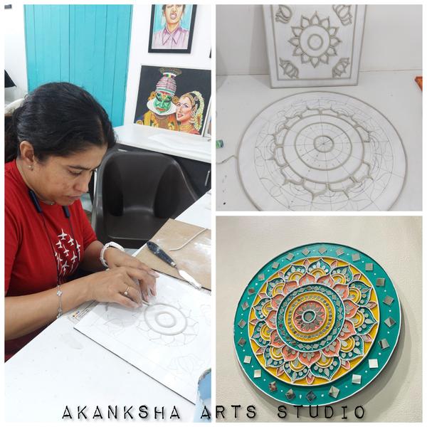 lippan art inspired decorative