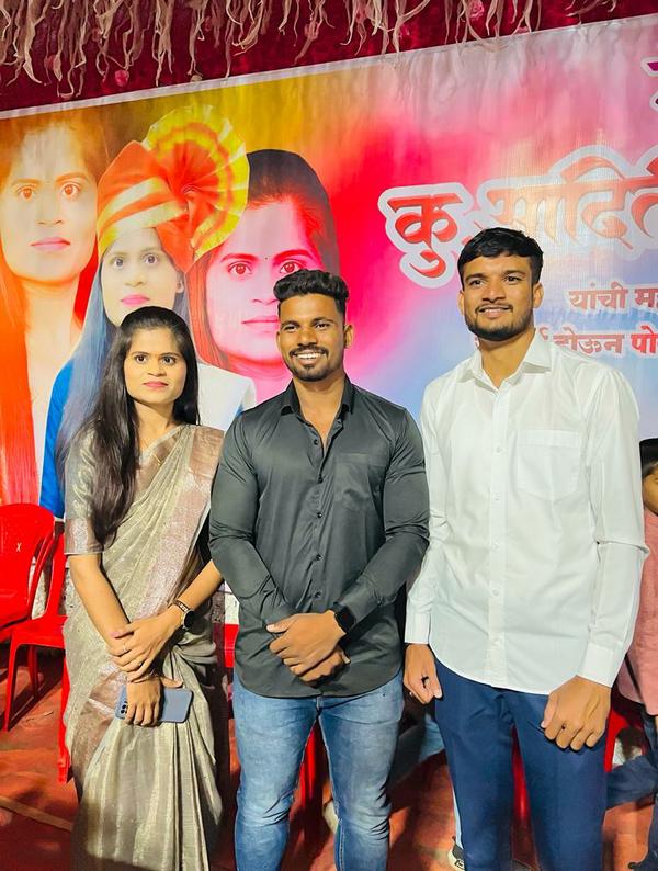 Aditi Bhosle and Akash Sa