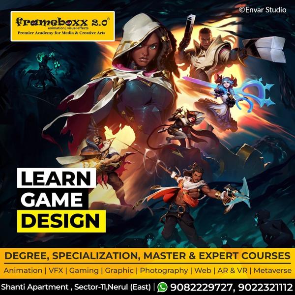 Learn Game Design at Fram