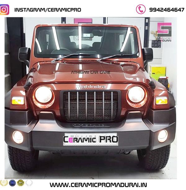 coating mahindra thar