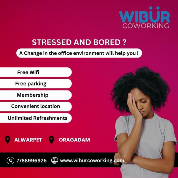 flexible desks oragadam cowork