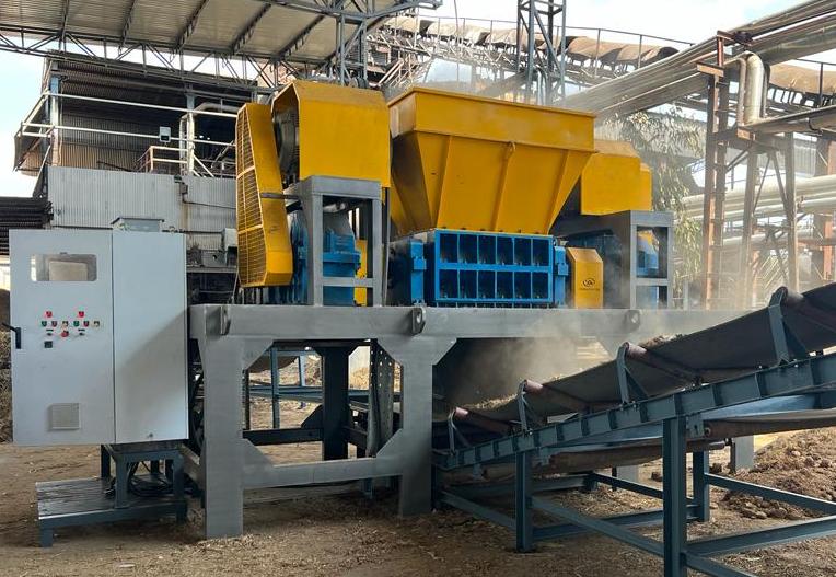 up to 10TPH Shredder Machine 