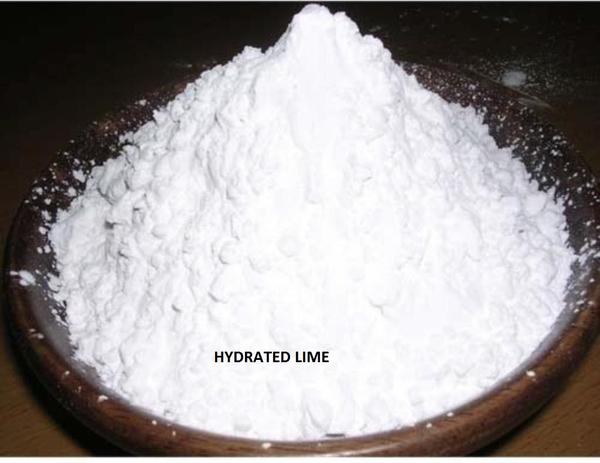 Hydrated Lime, also called as 