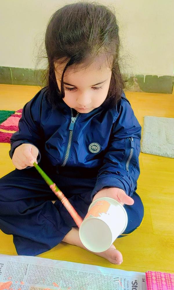 Painting has multiple ben