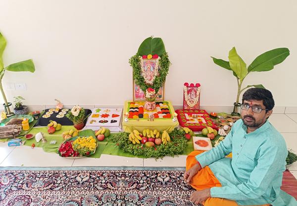 rudrabhishek pooja ganesh chat