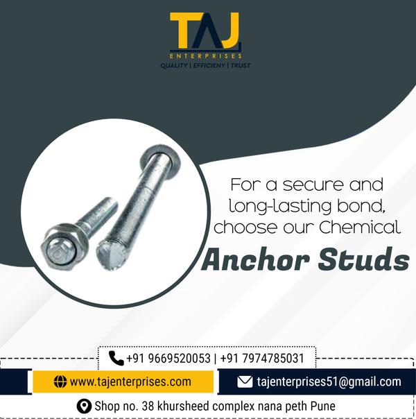 #TAJENTERPRISES What is a stud anchor bolt? A stu... | TAJ ENTERPRISES ...