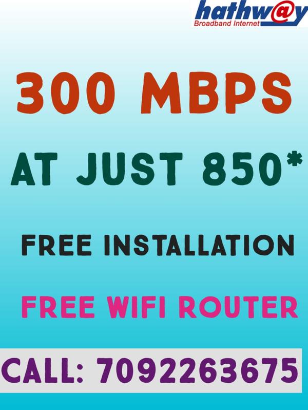 hathway broadband speed plans 