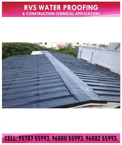 metal sheet roof waterproofing