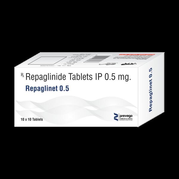 REPAGLINET 0.5MGREPAGLINET 0.5MG PREVEGO HEALTHCA