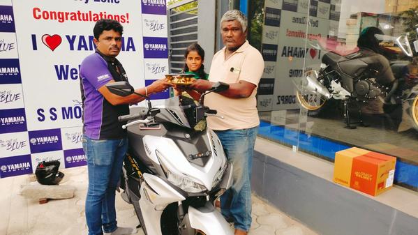 yamaha fasino aerox trichy