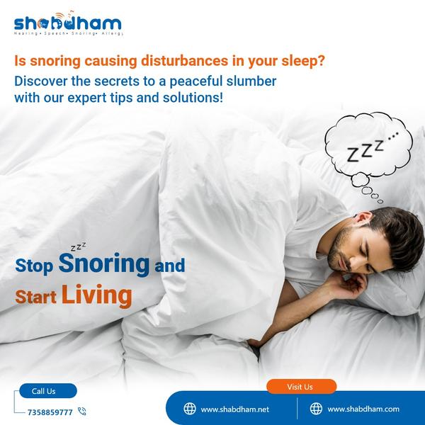 Say goodbye to snoring and hel
