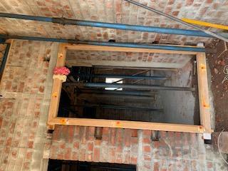 MAIN DOOR FRAME FIXED @ CHETTI