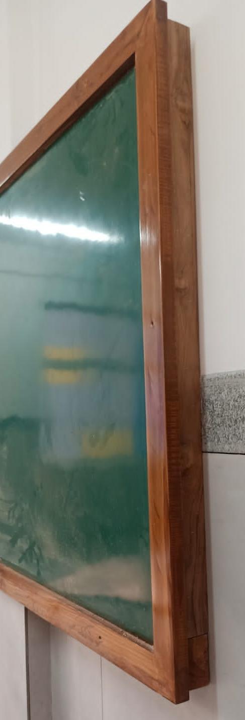 green writing board/  green megnetic board / woode