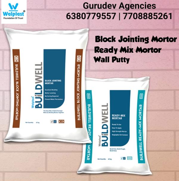 jointing mortar delivery
